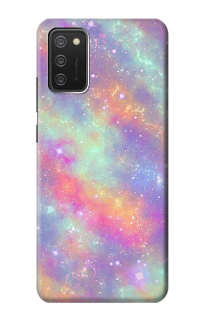 S3706 Pastel Rainbow Galaxy Pink Sky Case Cover Custodia per Samsung Galaxy A03S