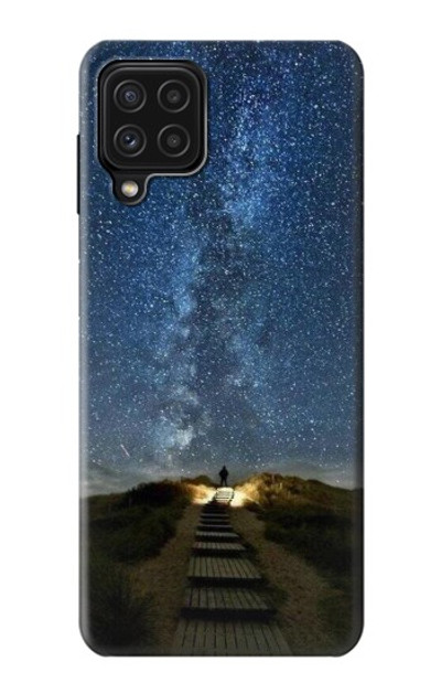 S0734 Stairway to Heaven Iceland Case Cover Custodia per Samsung Galaxy A22 4G