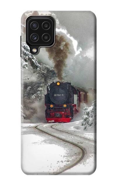 S1509 Steam Train Case Cover Custodia per Samsung Galaxy A22 4G S1509 Steam Train Case Cover Custodia per Samsung Galaxy A22 4G
