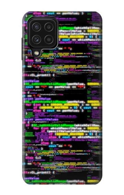 S3420 Coding Programmer Case Cover Custodia per Samsung Galaxy A22 4G