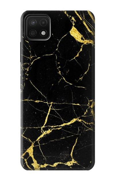 S2896 Gold Marble Graphic Printed Case Cover Custodia per Samsung Galaxy A22 5G