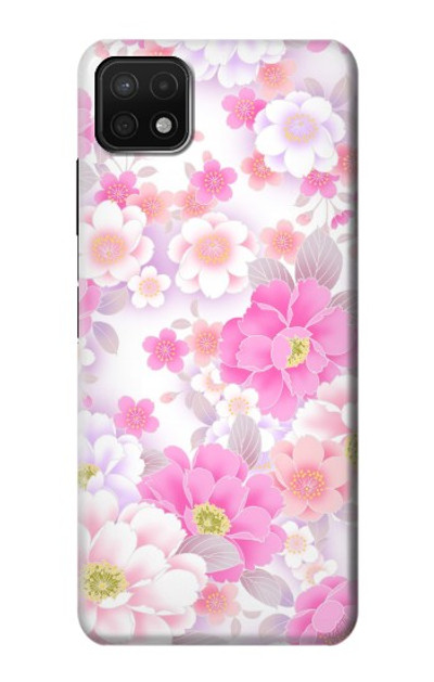 S3036 Pink Sweet Flower Flora Case Cover Custodia per Samsung Galaxy A22 5G