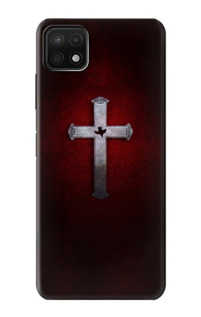 S3160 Christian Cross Case Cover Custodia per Samsung Galaxy A22 5G