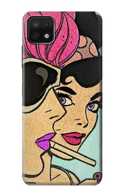 S3171 Girls Pop Art Case Cover Custodia per Samsung Galaxy A22 5G