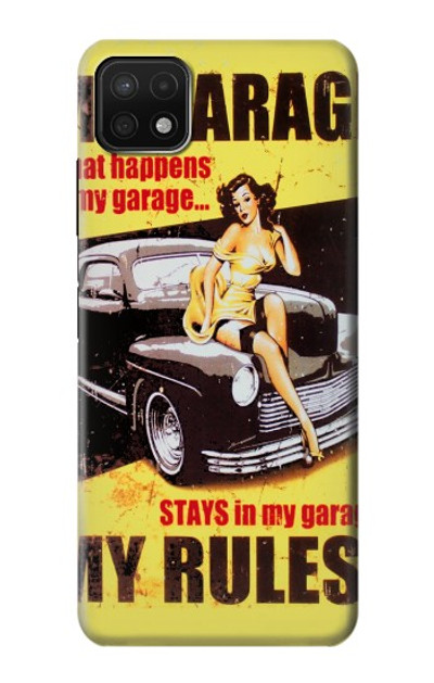 S3198 My Garage Pinup Girl Case Cover Custodia per Samsung Galaxy A22 5G