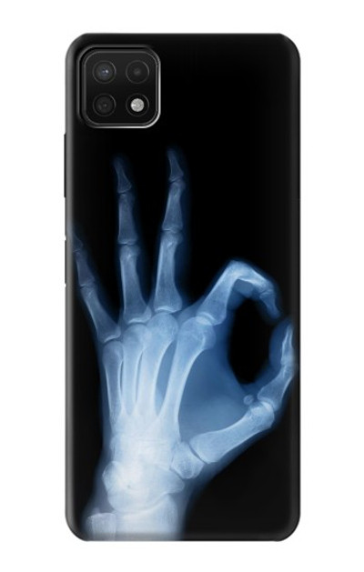 S3239 X-Ray Hand Sign OK Case Cover Custodia per Samsung Galaxy A22 5G