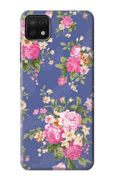 S3265 Vintage Flower Pattern Case Cover Custodia per Samsung Galaxy A22 5G