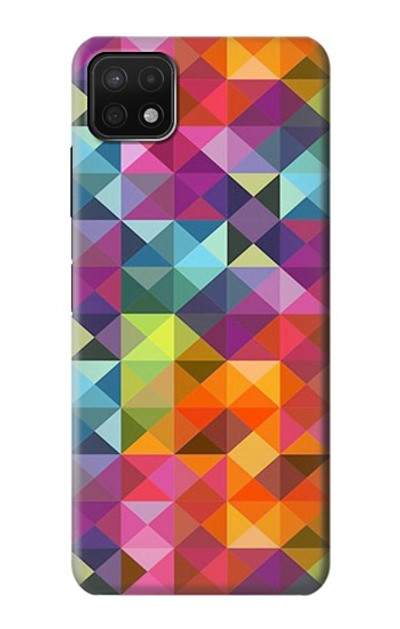 S3477 Abstract Diamond Pattern Case Cover Custodia per Samsung Galaxy A22 5G