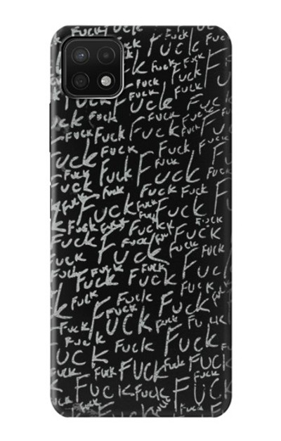 S3478 Funny Words Blackboard Case Cover Custodia per Samsung Galaxy A22 5G