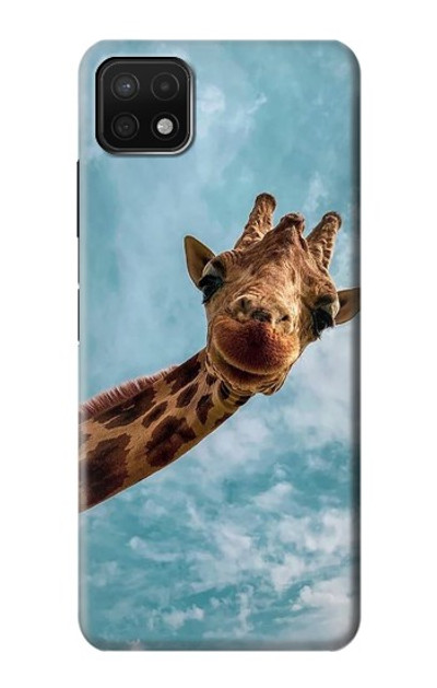 S3680 Cute Smile Giraffe Case Cover Custodia per Samsung Galaxy A22 5G