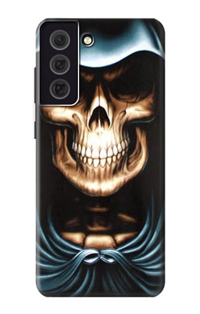 S0225 Skull Grim Reaper Case Cover Custodia per Samsung Galaxy S21 FE 5G