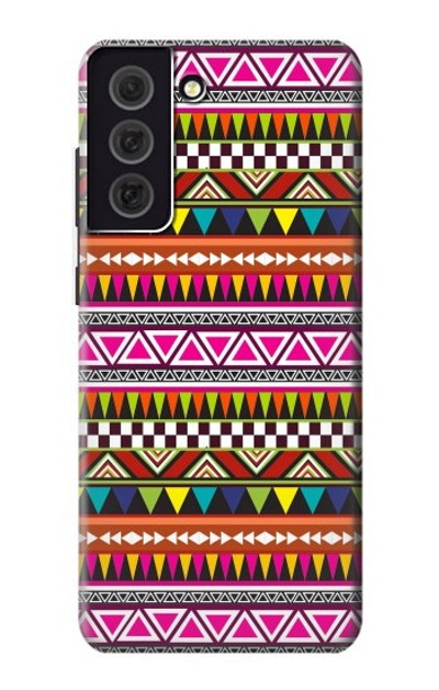 S2292 Aztec Tribal Pattern Case Cover Custodia per Samsung Galaxy S21 FE 5G