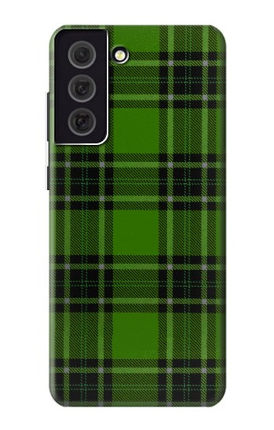 S2373 Tartan Green Pattern Case Cover Custodia per Samsung Galaxy S21 FE 5G