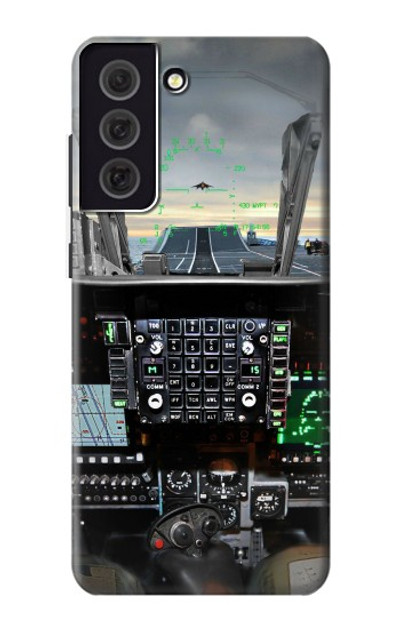 S2435 Fighter Jet Aircraft Cockpit Case Cover Custodia per Samsung Galaxy S21 FE 5G S2435 Fighter Jet Aircraft Cockpit Case Cover Custodia per Samsung Galaxy S21 FE 5G
