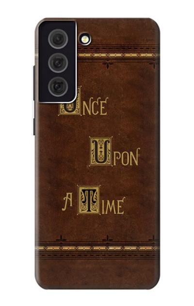 S2643 Once Upon A Time Book Case Cover Custodia per Samsung Galaxy S21 FE 5G