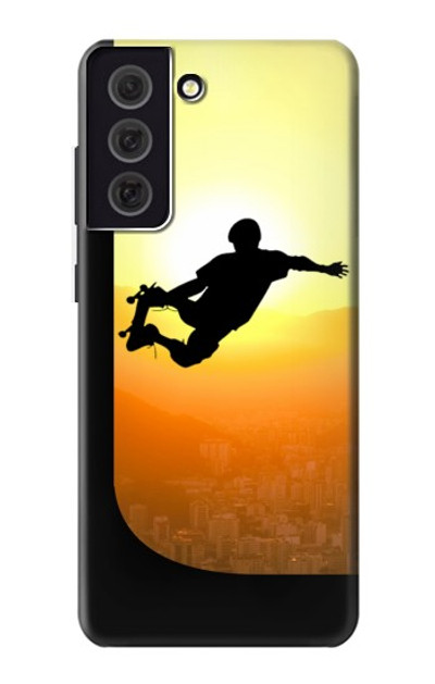 S2676 Extreme Skateboard Sunset Case Cover Custodia per Samsung Galaxy S21 FE 5G