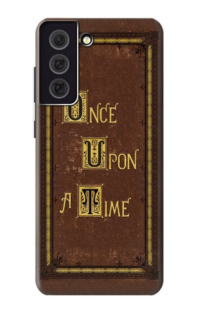 S2824 Once Upon a Time Book Cover Case Cover Custodia per Samsung Galaxy S21 FE 5G