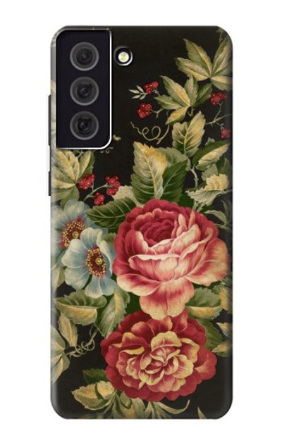S3013 Vintage Antique Roses Case Cover Custodia per Samsung Galaxy S21 FE 5G
