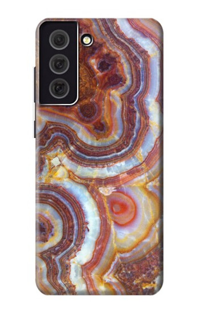 S3034 Colored Marble Texture Printed Case Cover Custodia per Samsung Galaxy S21 FE 5G