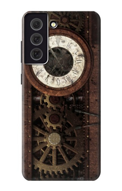 S3221 Steampunk Clock Gears Case Cover Custodia per Samsung Galaxy S21 FE 5G