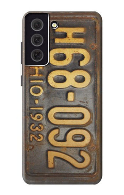 S3228 Vintage Car License Plate Case Cover Custodia per Samsung Galaxy S21 FE 5G