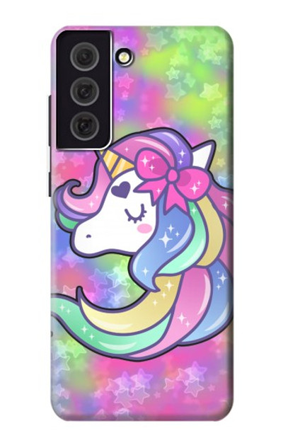 S3264 Pastel Unicorn Case Cover Custodia per Samsung Galaxy S21 FE 5G