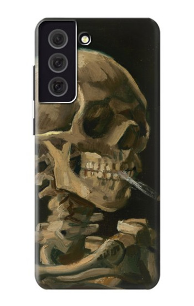 S3358 Vincent Van Gogh Skeleton Cigarette Case Cover Custodia per Samsung Galaxy S21 FE 5G