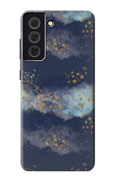 S3364 Gold Star Sky Case Cover Custodia per Samsung Galaxy S21 FE 5G
