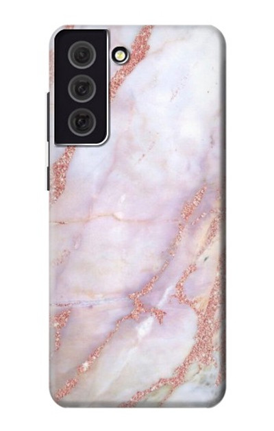 S3482 Soft Pink Marble Graphic Print Case Cover Custodia per Samsung Galaxy S21 FE 5G