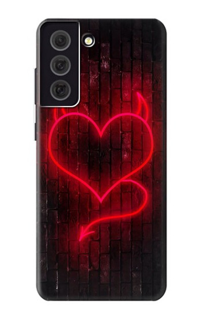 S3682 Devil Heart Case Cover Custodia per Samsung Galaxy S21 FE 5G