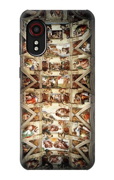 S0177 Michelangelo Chapel ceiling Case Cover Custodia per Samsung Galaxy Xcover 5 S0177 Michelangelo Chapel ceiling Case Cover Custodia per Samsung Galaxy Xcover 5