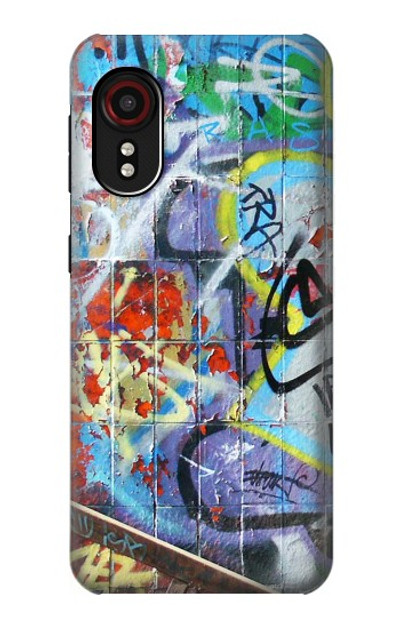 S0588 Wall Graffiti Case Cover Custodia per Samsung Galaxy Xcover 5 S0588 Wall Graffiti Case Cover Custodia per Samsung Galaxy Xcover 5