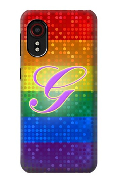 S2899 Rainbow LGBT Gay Pride Flag Case Cover Custodia per Samsung Galaxy Xcover 5