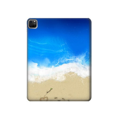 S0912 Relax Beach Case Cover Custodia per iPad Pro 12.9 (2022, 2021, 2020, 2018), Air 13 (2024)