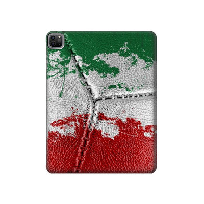 S3318 Italy Flag Vintage Football Graphic Case Cover Custodia per iPad Pro 12.9 (2022, 2021, 2020, 2018), Air 13 (2024)