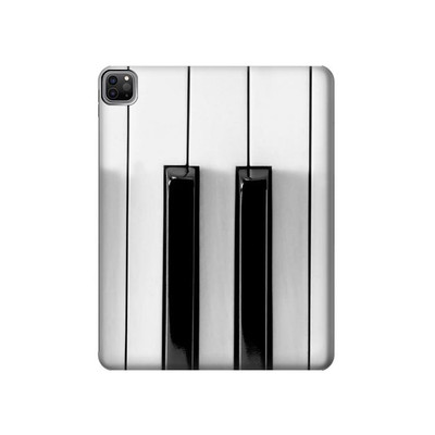 S3524 Piano Keyboard Case Cover Custodia per iPad Pro 12.9 (2022, 2021, 2020, 2018), Air 13 (2024)