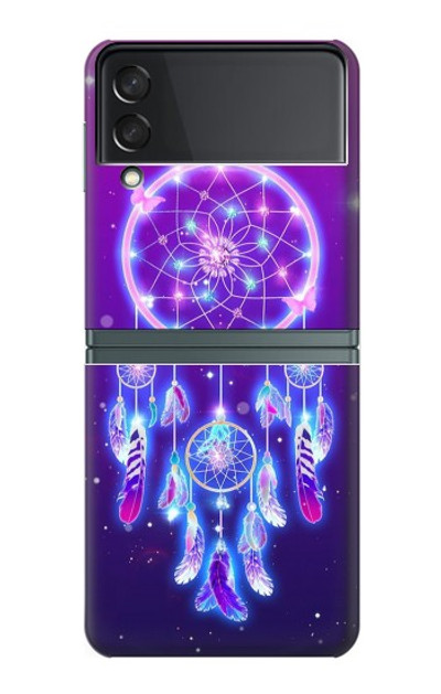 S3484 Cute Galaxy Dream Catcher Case For Samsung Galaxy Z Flip 3 5G