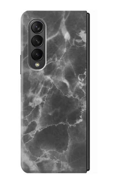 S2526 Black Marble Graphic Printed Case For Samsung Galaxy Z Fold 3 5G S2526 Black Marble Graphic Printed Case For Samsung Galaxy Z Fold 3 5G