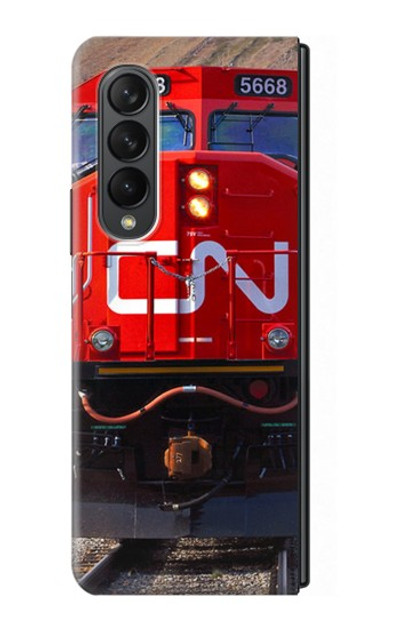S2774 Train Canadian National Railway Case For Samsung Galaxy Z Fold 3 5G S2774 Train Canadian National Railway Case For Samsung Galaxy Z Fold 3 5G