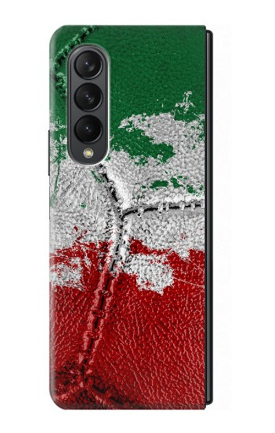 S3318 Italy Flag Vintage Football Graphic Case For Samsung Galaxy Z Fold 3 5G