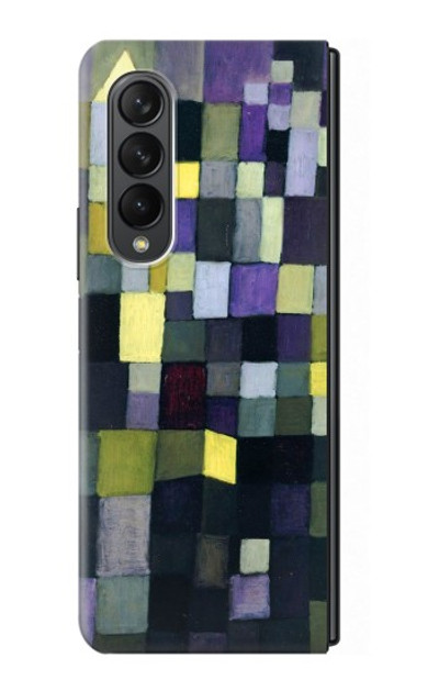 S3340 Paul Klee Architecture Case For Samsung Galaxy Z Fold 3 5G