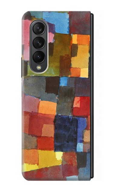 S3341 Paul Klee Raumarchitekturen Case For Samsung Galaxy Z Fold 3 5G