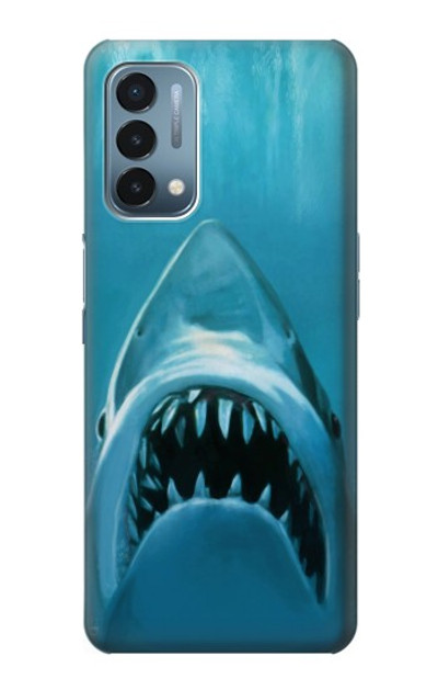 S0830 White Shark Case Cover Custodia per OnePlus Nord N200 5G