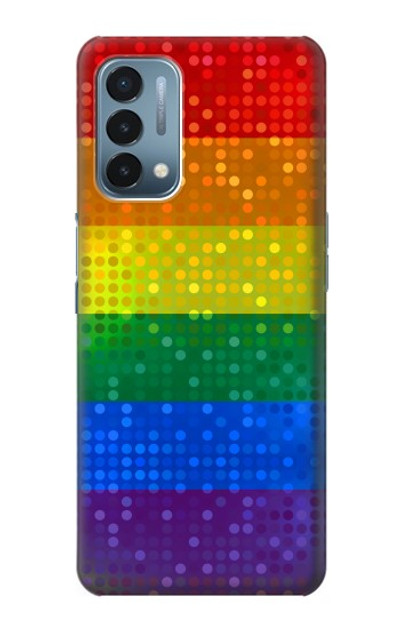 S2683 Rainbow LGBT Pride Flag Case Cover Custodia per OnePlus Nord N200 5G