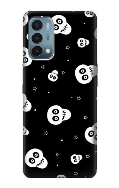 S3261 Smile Skull Halloween Pattern Case Cover Custodia per OnePlus Nord N200 5G