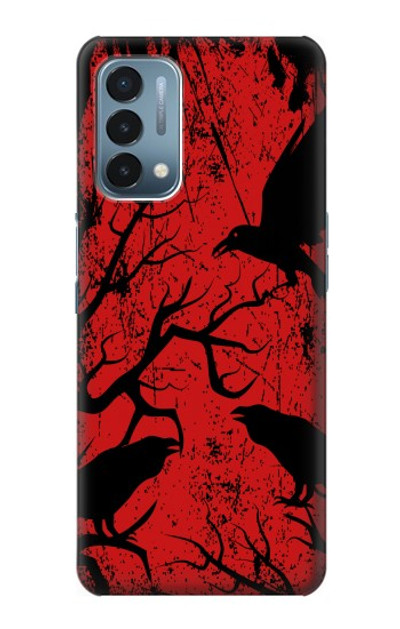 S3325 Crow Black Blood Tree Case Cover Custodia per OnePlus Nord N200 5G