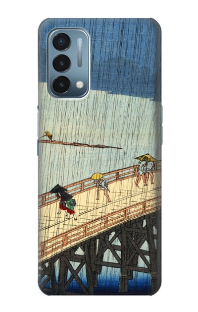 S3347 Utagawa Hiroshige Sudden shower Case Cover Custodia per OnePlus Nord N200 5G