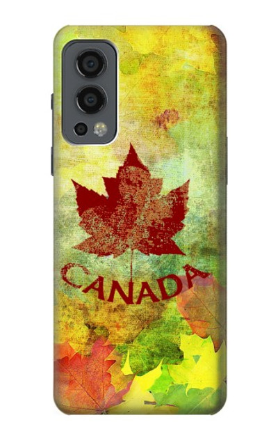 S2523 Canada Autumn Maple Leaf Case Cover Custodia per OnePlus Nord 2 5G