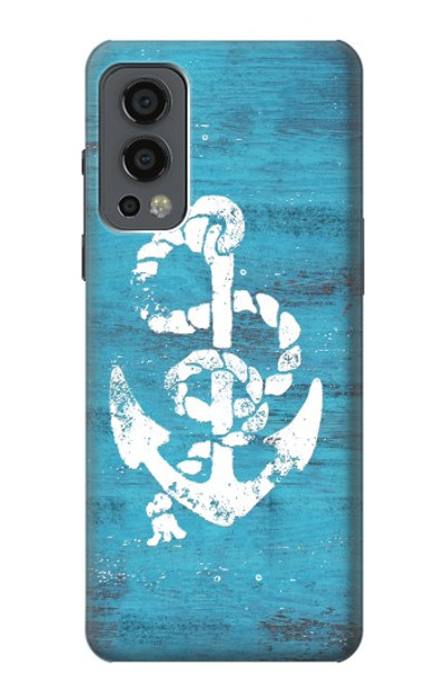 S3053 Marine Anchor Blue Case Cover Custodia per OnePlus Nord 2 5G