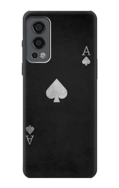 S3152 Black Ace of Spade Case Cover Custodia per OnePlus Nord 2 5G